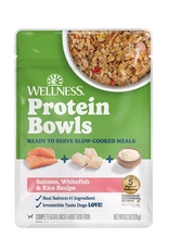 Wellness Wellness Dog Protein Bowls Salmon Whitefish & Rice - 6.2 oz pouch