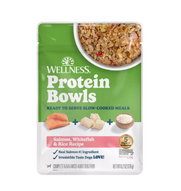 Wellness Wellness Dog Protein Bowls Salmon Whitefish & Rice - 6.2 oz pouch
