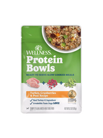 Wellness Wellness Dog Protein Bowls Turkey Cranberries & Peas - 6.2 oz pouch