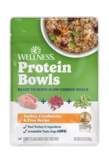 Wellness Wellness Dog Protein Bowls Turkey Cranberries & Peas - 6.2 oz pouch