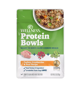 Wellness Wellness Dog Protein Bowls Turkey Cranberries & Peas - 6.2 oz pouch