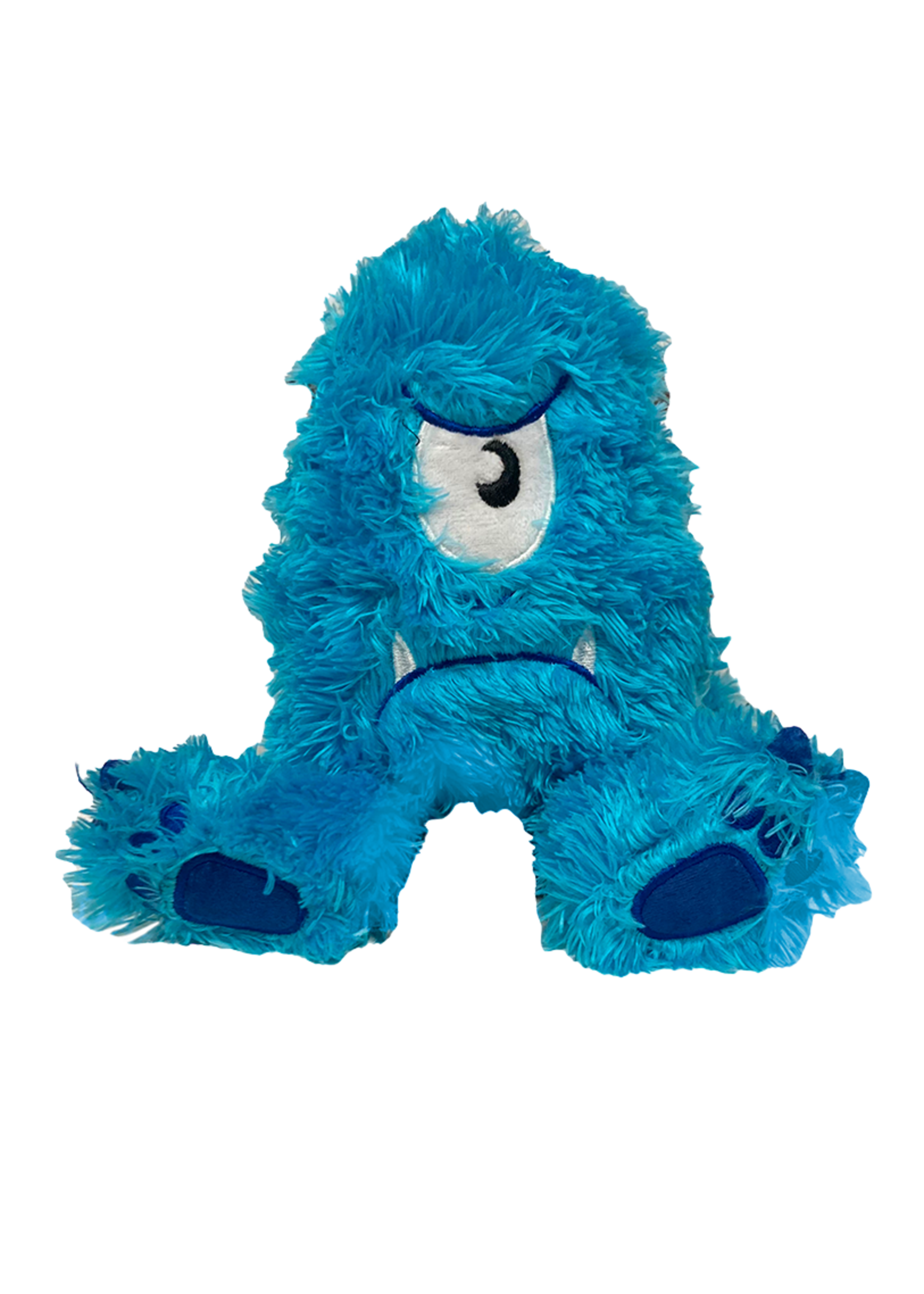 fabdog FABDOG DOG FLUFFY MONSTER BLUE SMALL