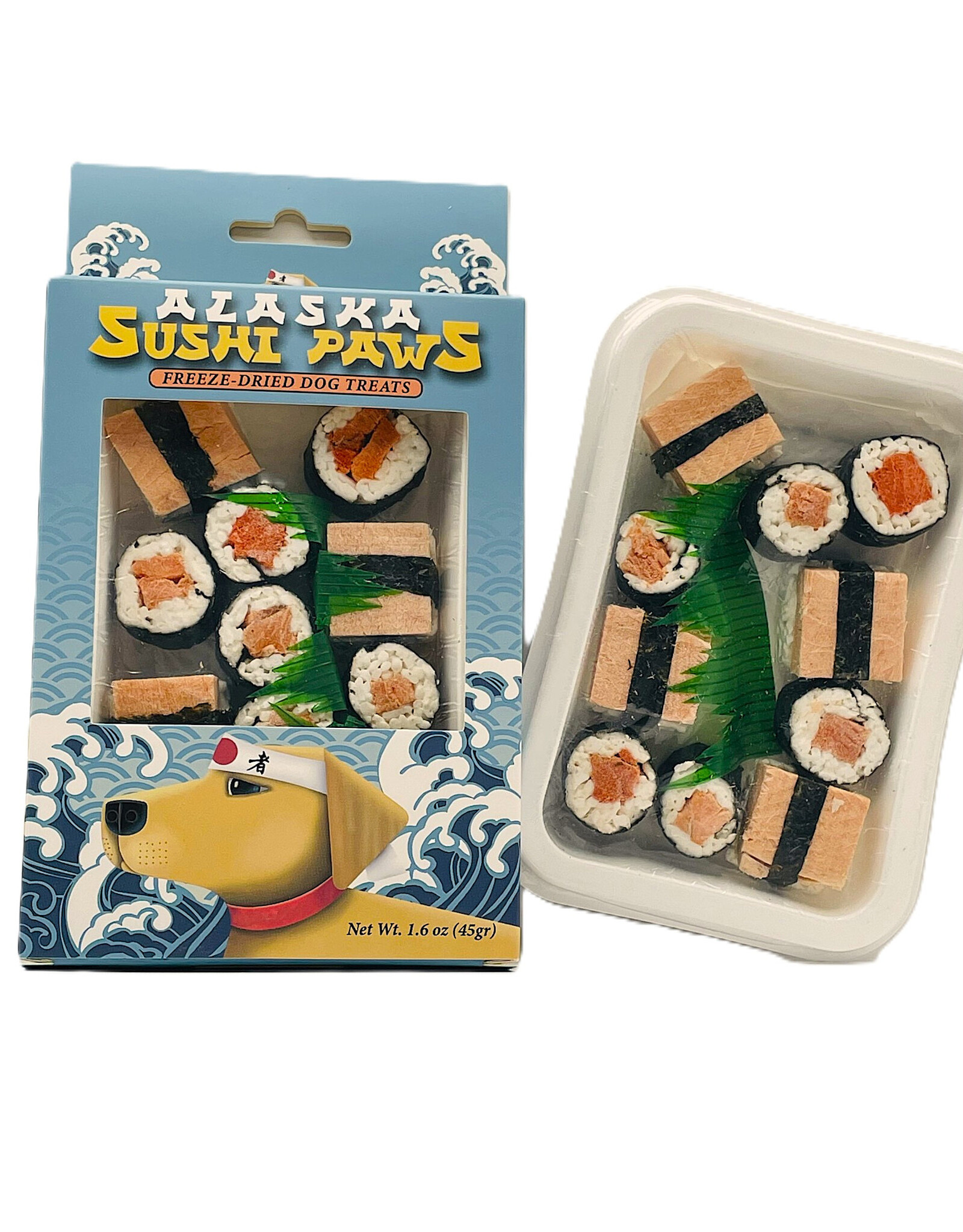 Happy Claws Lucky Paws Happy Claws Lucky Paws Alaska Sushi Paws Freeze-Dried Dog Treats - 1.6 oz
