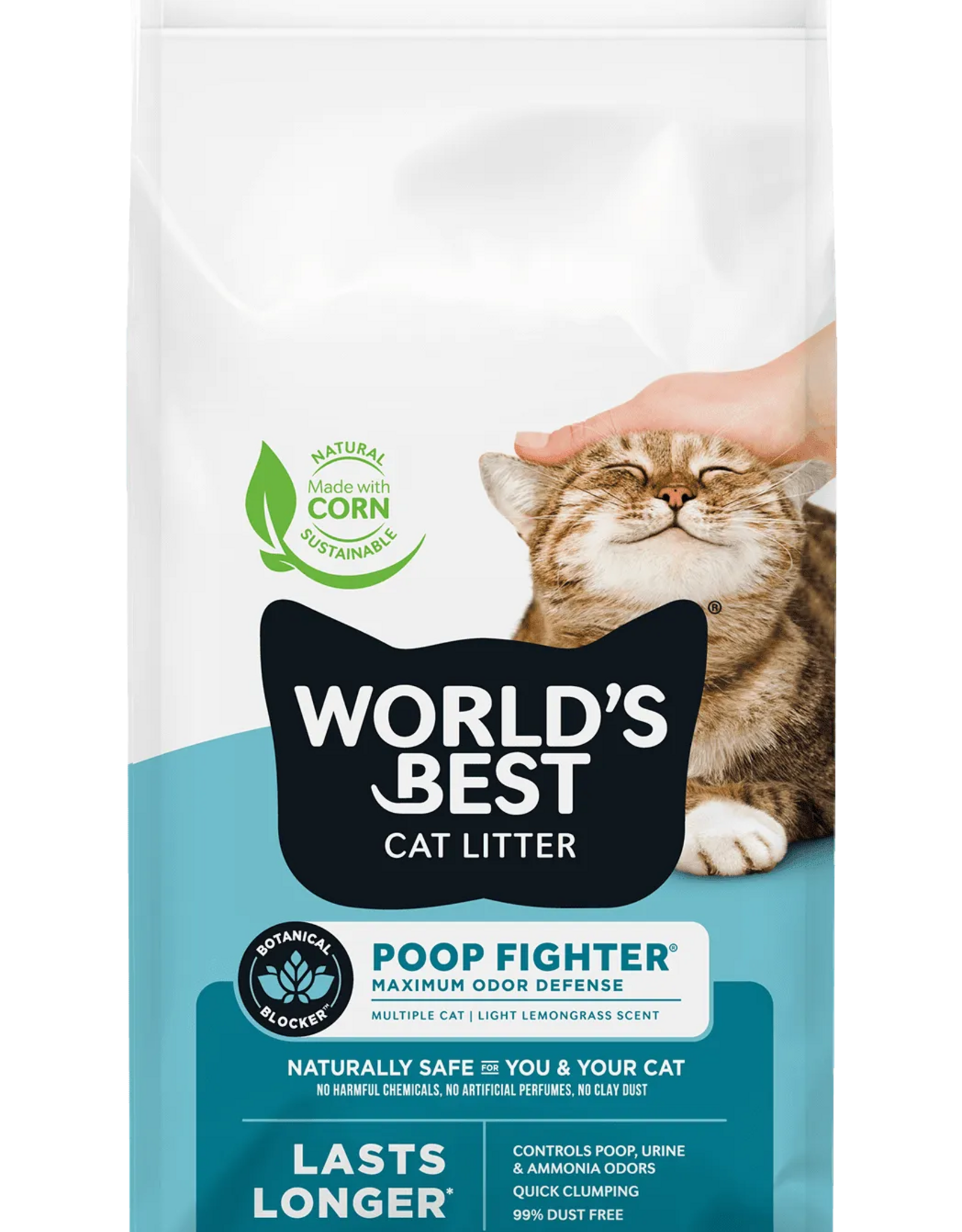 World's Best Cat Litter World's Best Cat Litter Poop Fighter Maximum Odor Defense - 28 lbs