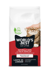 World's Best Cat Litter World's Best Cat Litter Multiple Cat Formula - 15 lbs