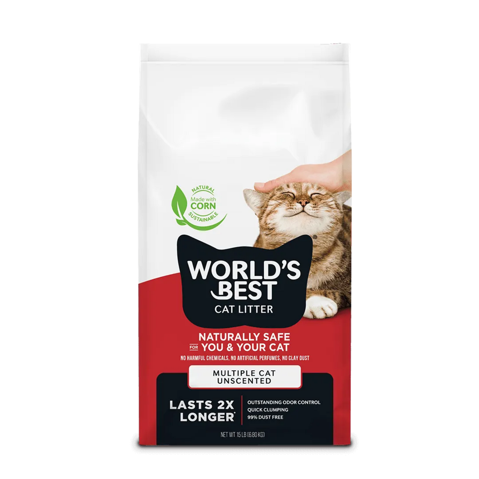 World's Best Cat Litter World's Best Cat Litter Multiple Cat Formula - 15 lbs