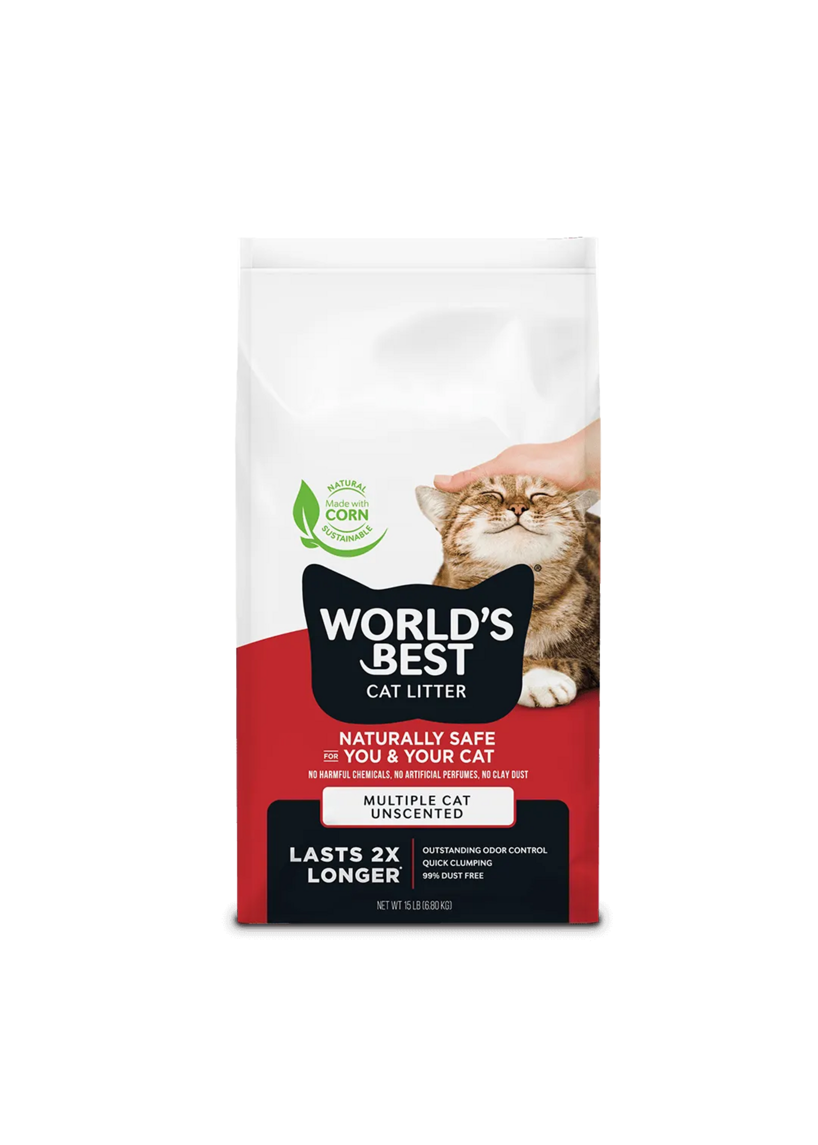 World's Best Cat Litter World's Best Cat Litter Multiple Cat Formula - 15 lbs