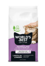 World's Best Cat Litter World's Best Cat Litter Multiple Cat Formula Lavender Scented - 28 lbs