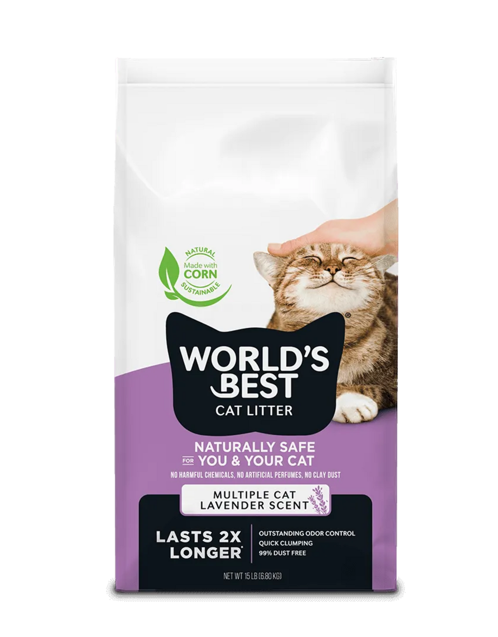 World's Best Cat Litter World's Best Cat Litter Multiple Cat Formula Lavender Scented - 28 lbs