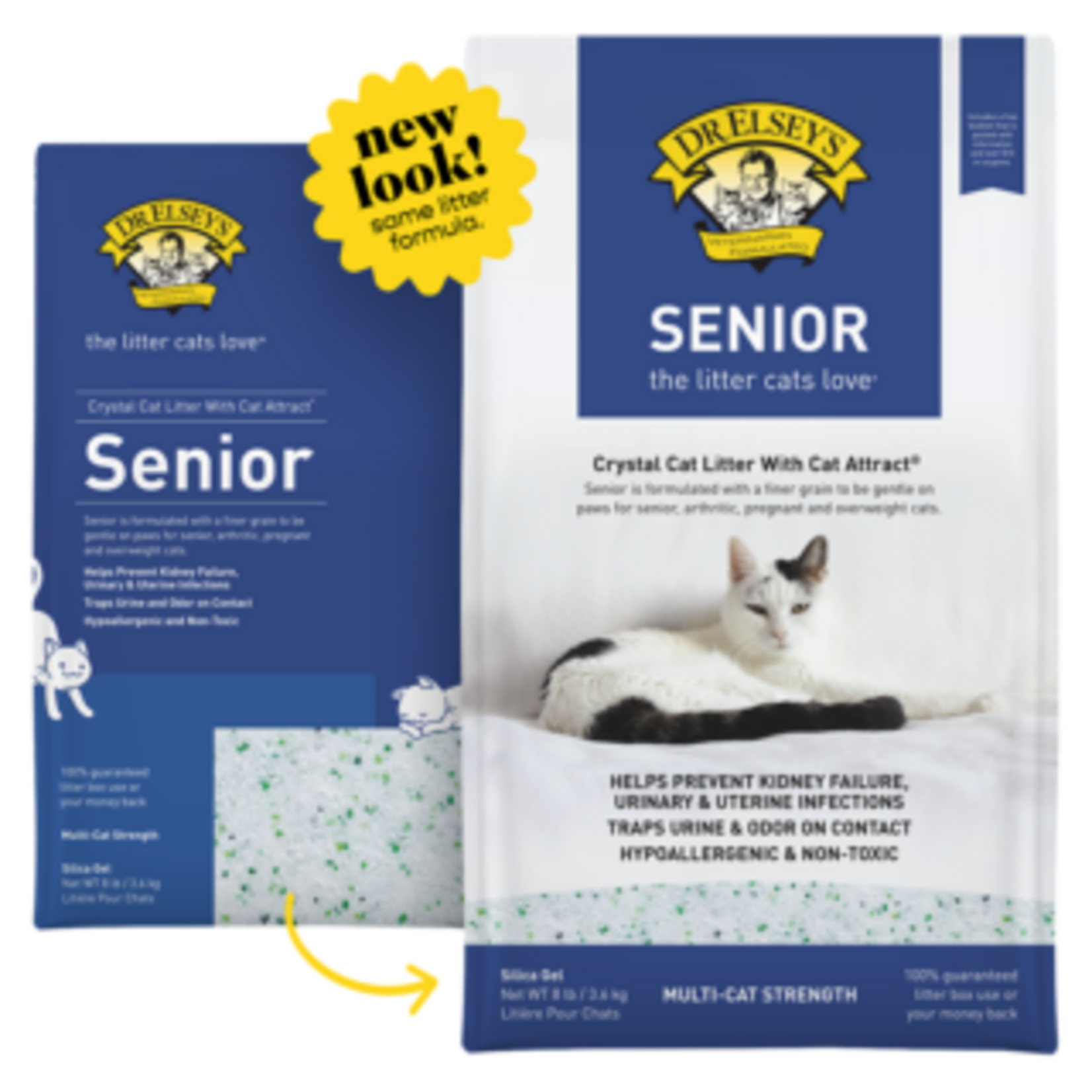 Dr. Elsey's Dr. Elsey's Senior Crystal Silica Cat Litter - 8 lb. Bag