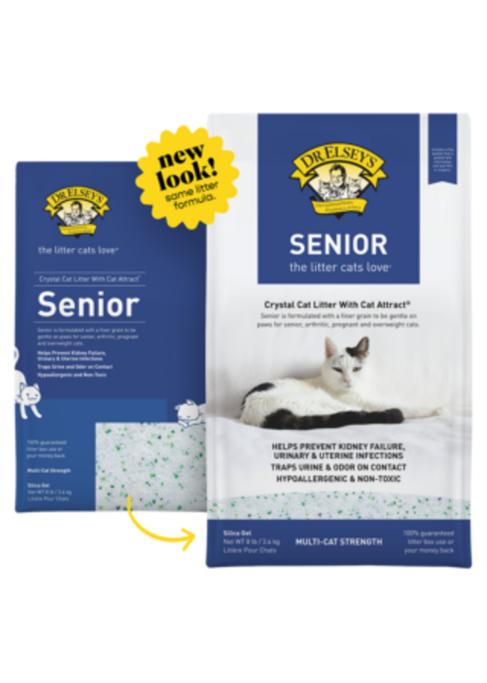 Dr. Elsey's Dr. Elsey's Senior Crystal Silica Cat Litter - 8 lb. Bag