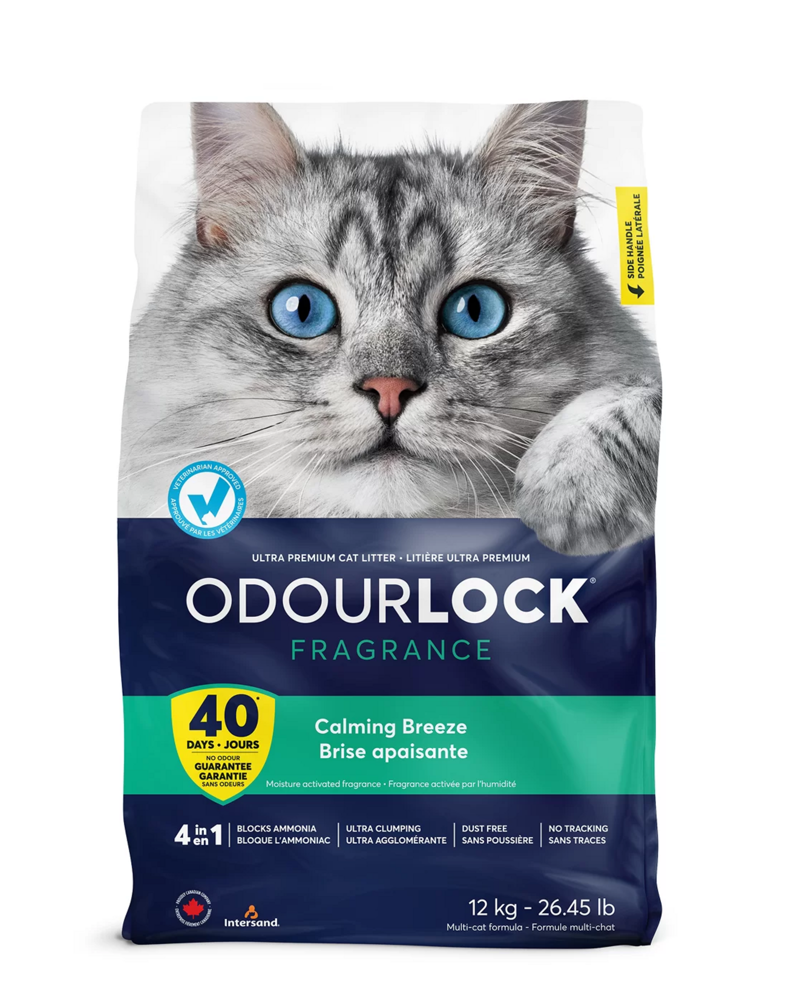 Intersand Intersand Odorlock Fragrance Calming Breeze Cat Litter - 25 lb