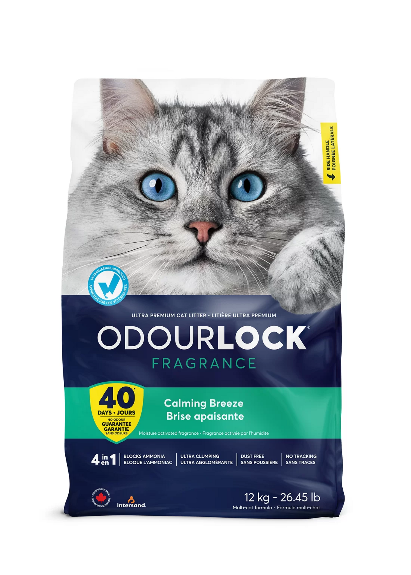 Intersand Intersand Odorlock Fragrance Calming Breeze Cat Litter - 25 lb