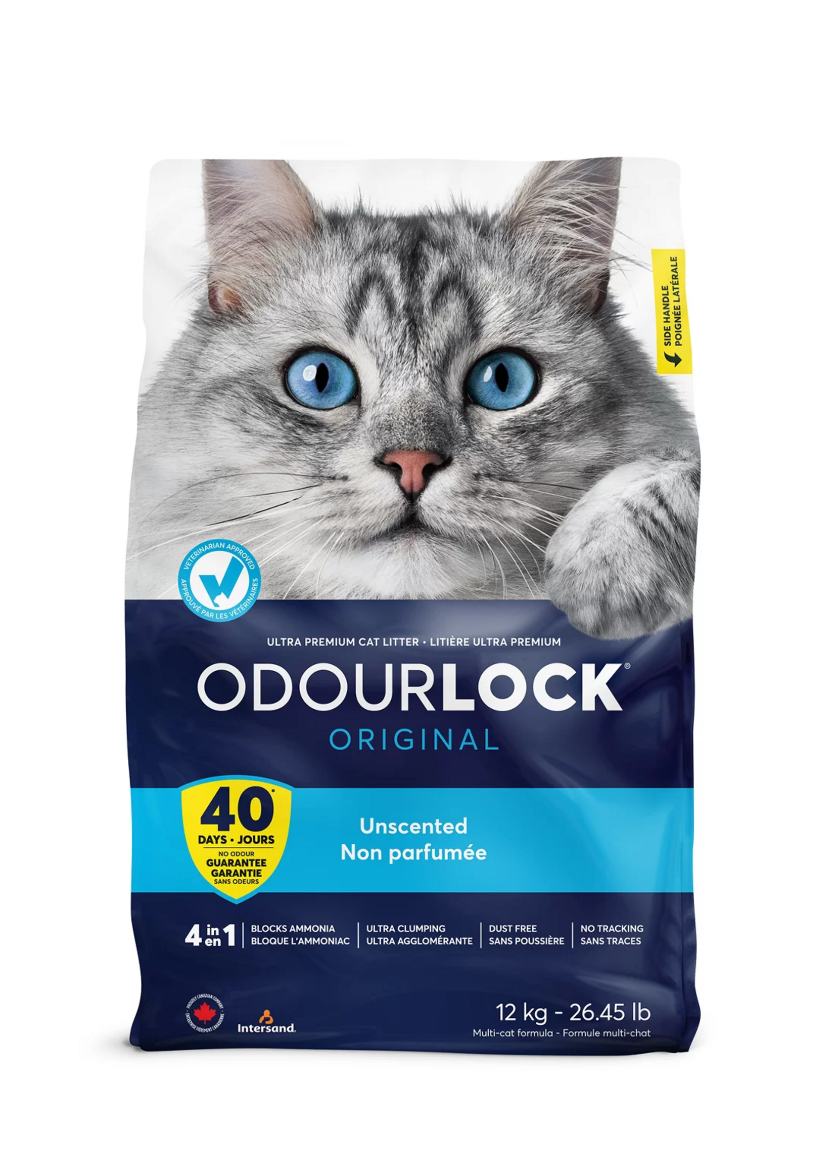 Intersand Intersand Odorlock Original Unscented Cat Litter - 25 lbs