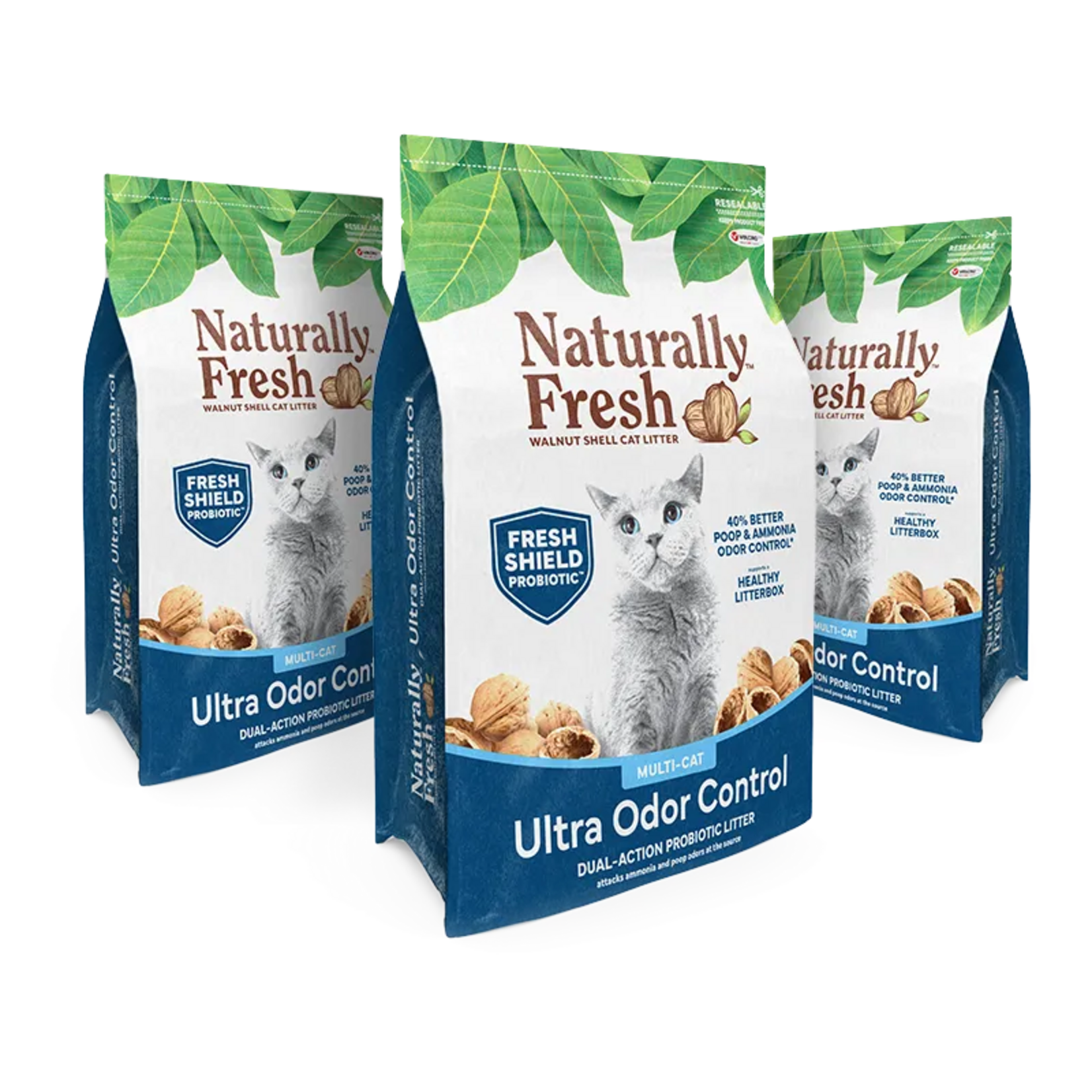 Naturally Fresh Naturally Fresh Walnut Shell Multi-Cat Ultra Odor Control Cat Litter - 14 lb