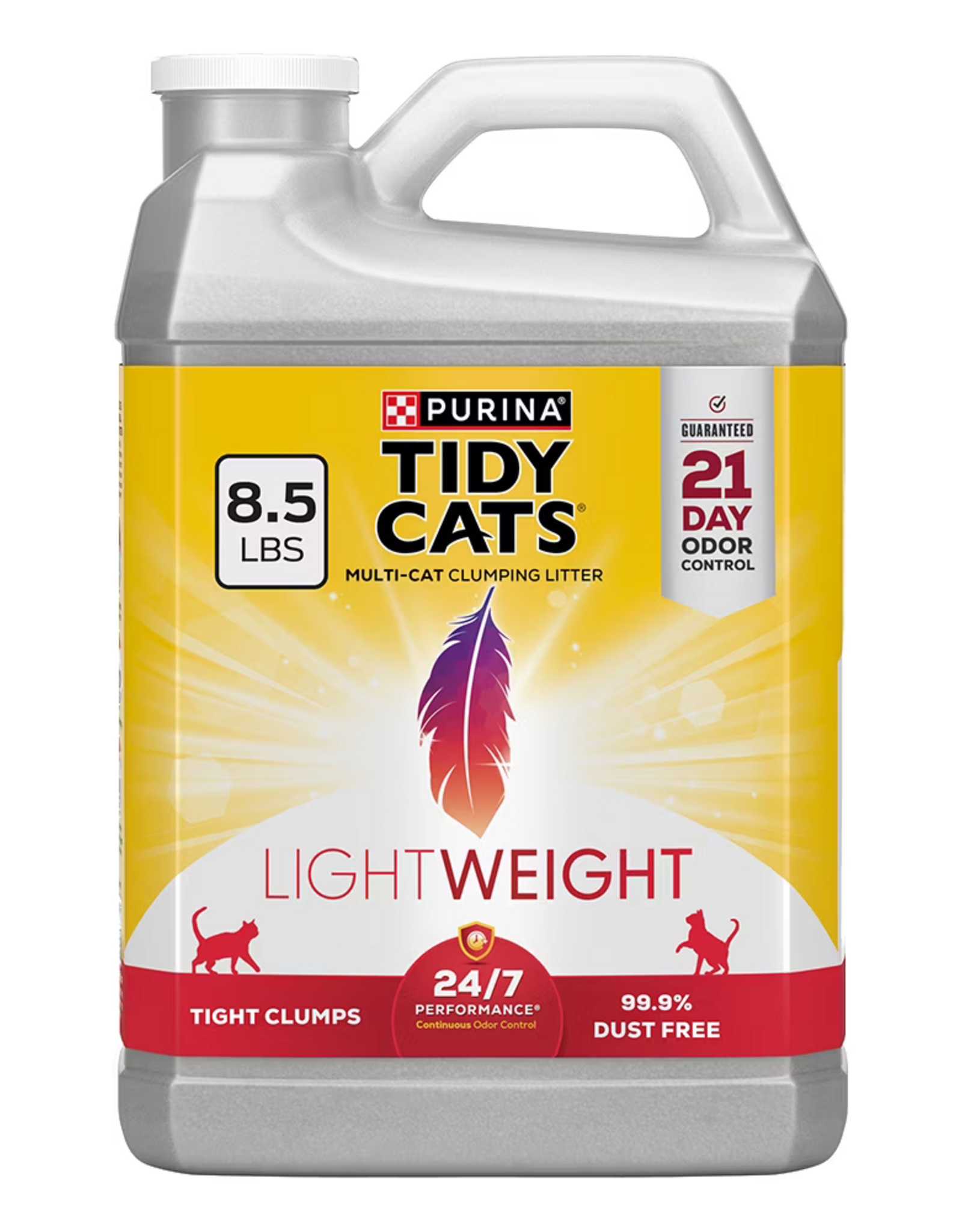 Tidy Cats Purina Tidy Cats 24/7 Performance LightWeight Multi-Cat Clumping Cat Litter - 8.5 lb Jug
