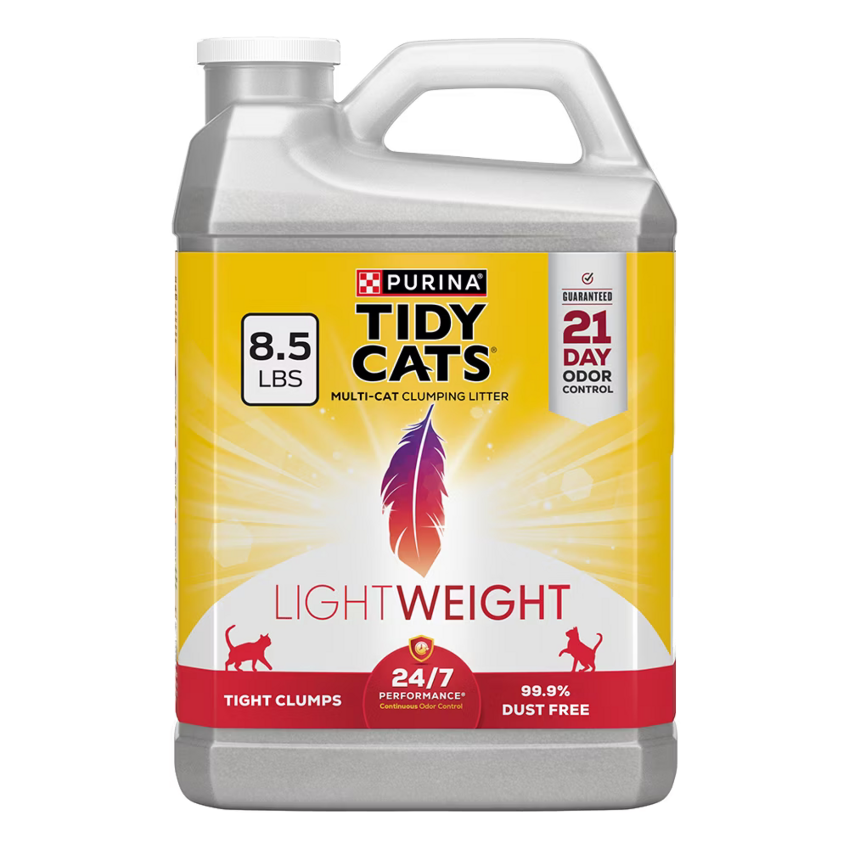 Tidy Cats Purina Tidy Cats 24/7 Performance LightWeight Multi-Cat Clumping Cat Litter - 8.5 lb Jug