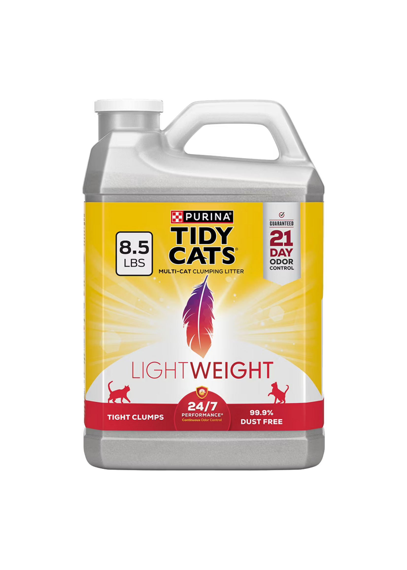 Tidy Cats Purina Tidy Cats 24/7 Performance LightWeight Multi-Cat Clumping Cat Litter - 8.5 lb Jug