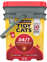 Tidy Cats Purina Tidy Cats 24/7 Performance Multi-Cat Clumping Cat Litter - 35 lb Pail