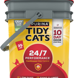 Tidy Cats Purina Tidy Cats 24/7 Performance Multi-Cat Clumping Cat Litter - 35 lb Pail