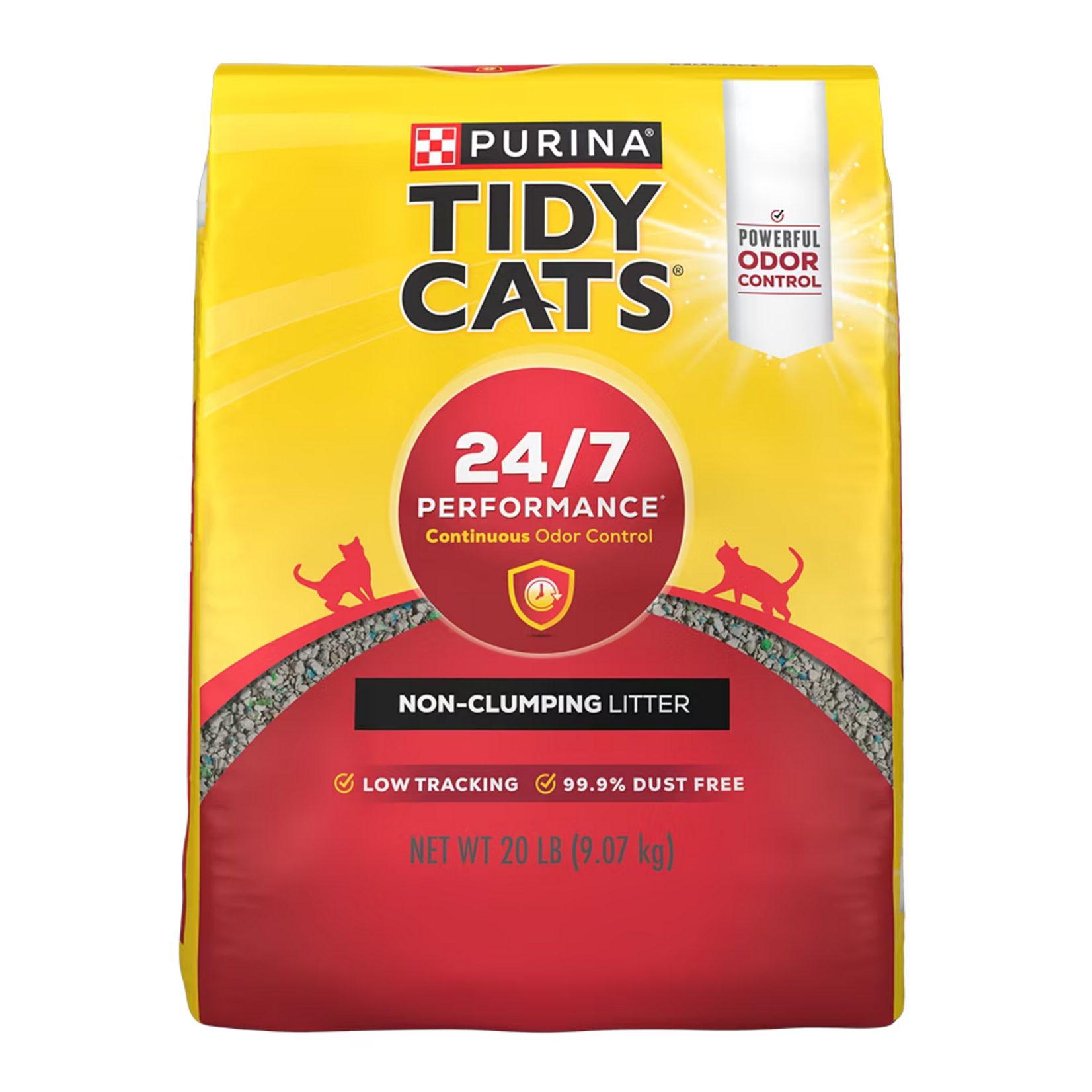 Tidy Cats Purina Tidy Cats 24/7 Performance Non-Clumping Cat Litter  - 20 lb Bag