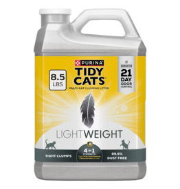 Tidy Cats Purina Tidy Cats 4-in-1 Strength Lightweight Multi-Cat Clumping Cat Litter - 8.5 lb Jug
