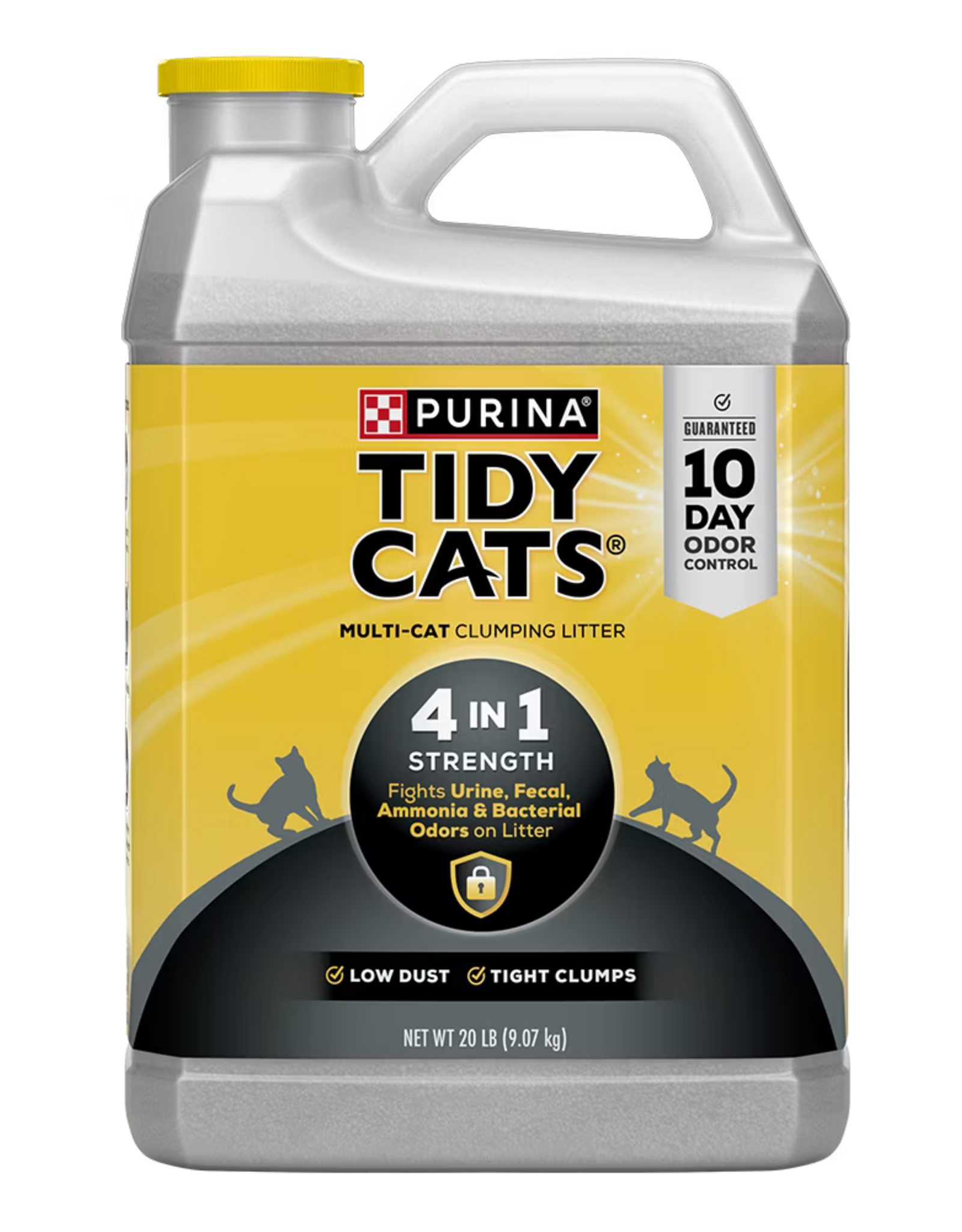 Tidy Cats Purina Tidy Cats 4-in-1 Strength Multi-Cat Clumping Cat Litter - 20 lb Jug