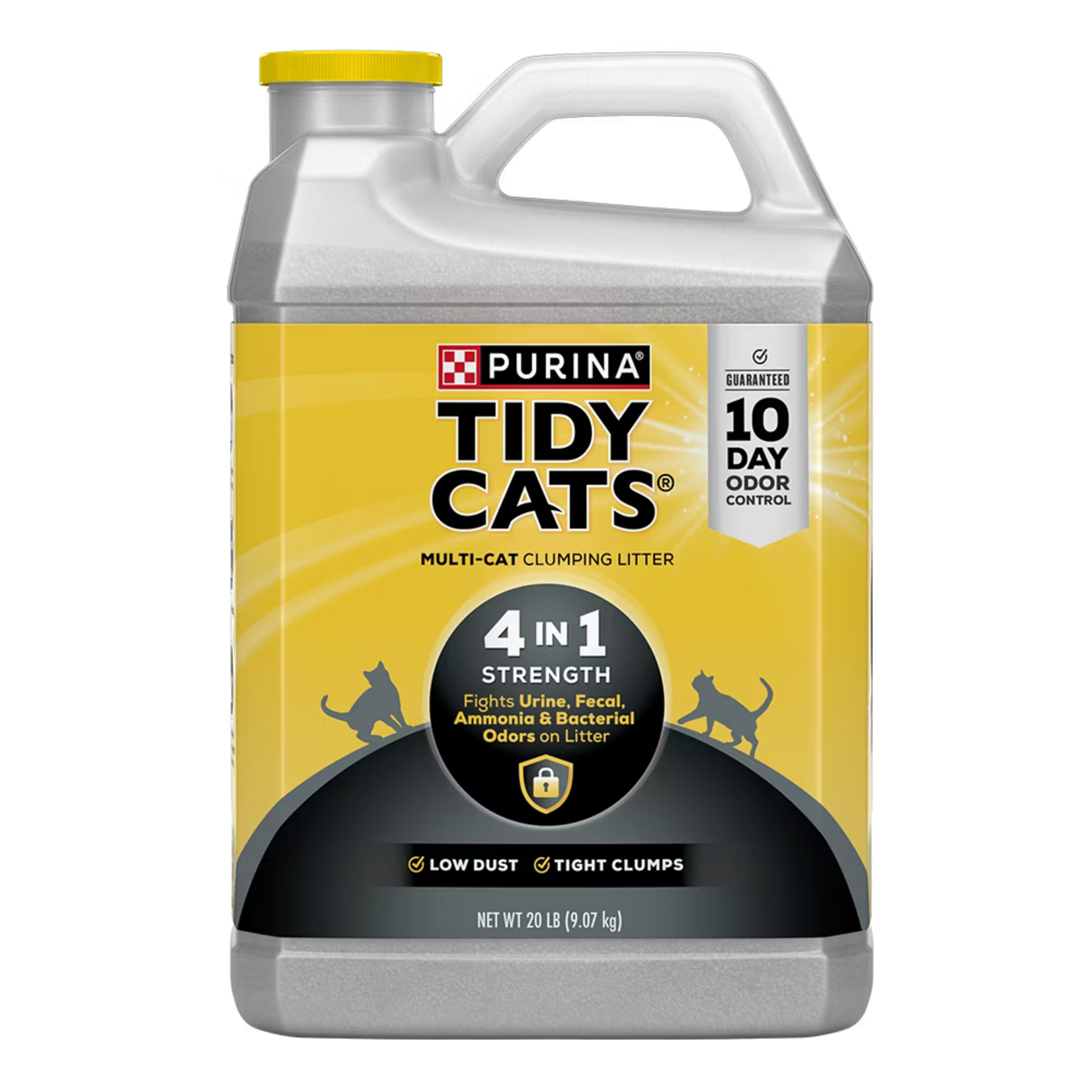 Tidy Cats Purina Tidy Cats 4-in-1 Strength Multi-Cat Clumping Cat Litter - 20 lb Jug