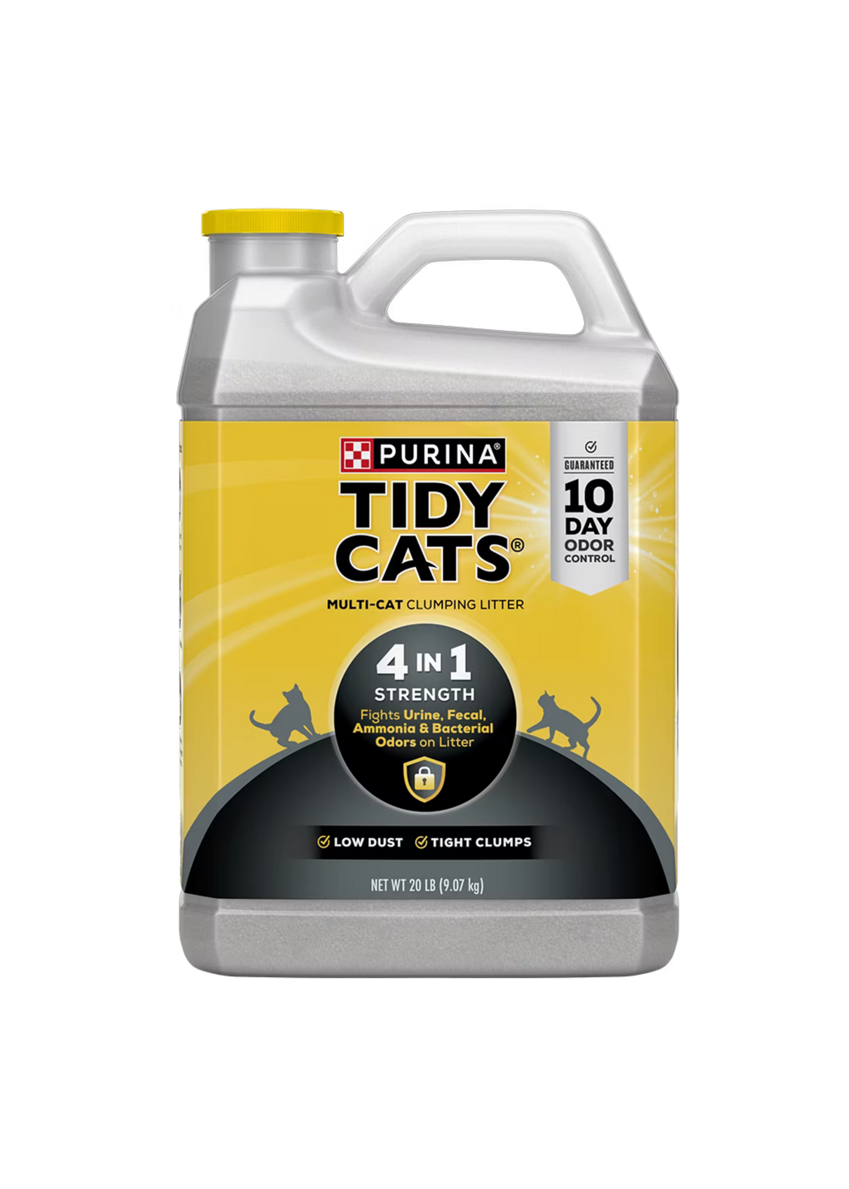 Tidy Cats Purina Tidy Cats 4-in-1 Strength Multi-Cat Clumping Cat Litter - 20 lb Jug