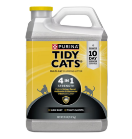 Tidy Cats Purina Tidy Cats 4-in-1 Strength Multi-Cat Clumping Cat Litter - 20 lb Jug