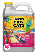 Tidy Cats Purina Tidy Cats Bahama Sunset Multi-Cat Clumping Cat Litter - 20 lb Jug