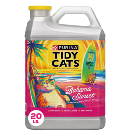 Tidy Cats Purina Tidy Cats Bahama Sunset Multi-Cat Clumping Cat Litter - 20 lb Jug