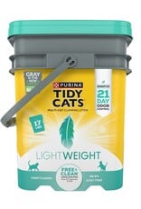 Tidy Cats Purina Tidy Cats Free & Clean Lightweight Multi-Cat Clumping Cat Litter-  17 lb Pail