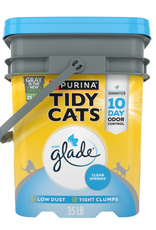 Tidy Cats Purina Tidy Cats Glade Clear Springs Multi-Cat Clumping Cat Litter  - 35 lb Pail