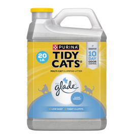 Tidy Cats Purina Tidy Cats Glade Clear Springs Multi-Cat Clumping Cat Litter - 20 lb Jug