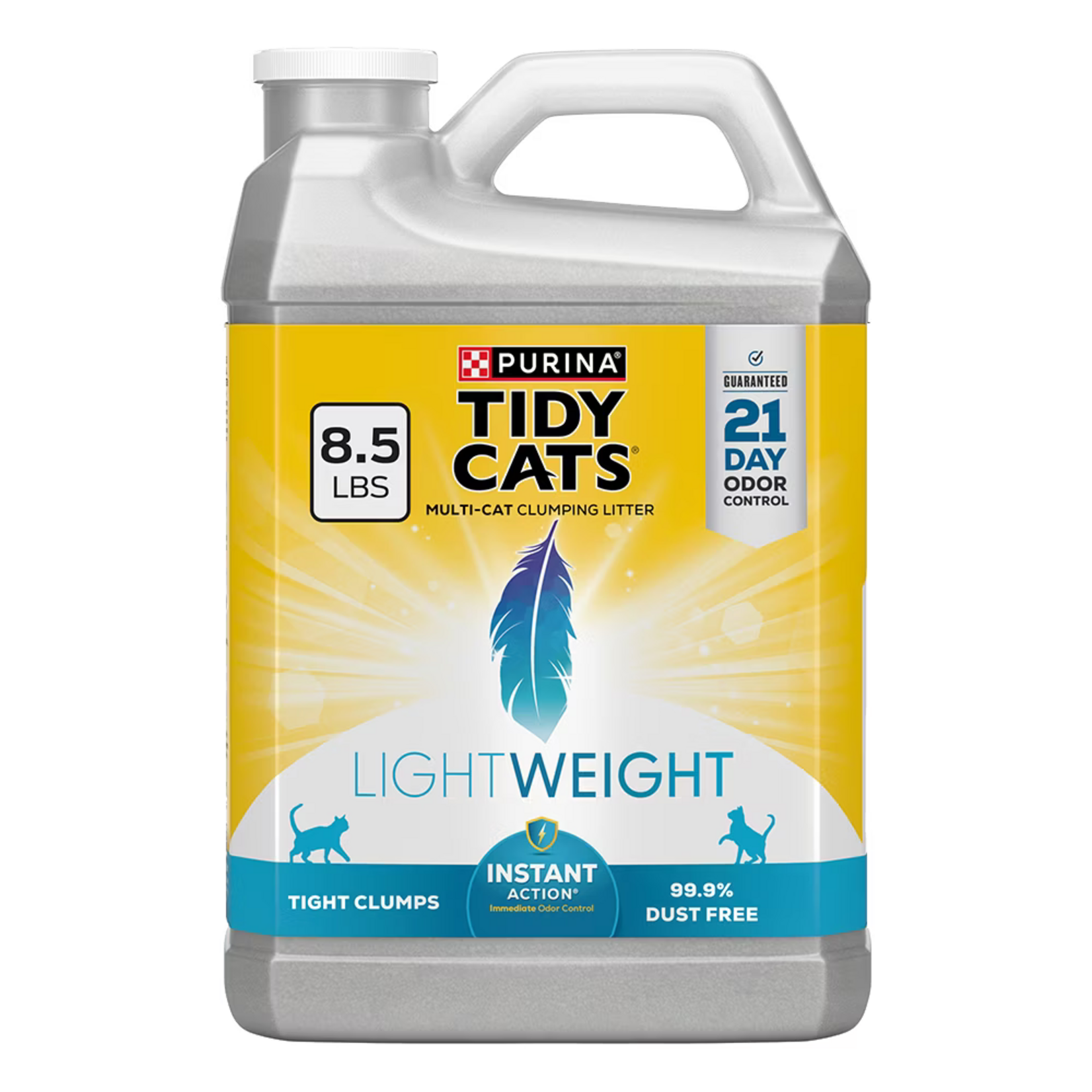 Tidy Cats Purina Tidy Cats Instant Action Lightweight Multi-Cat Clumping Cat Litter - 8.5 lb Jug