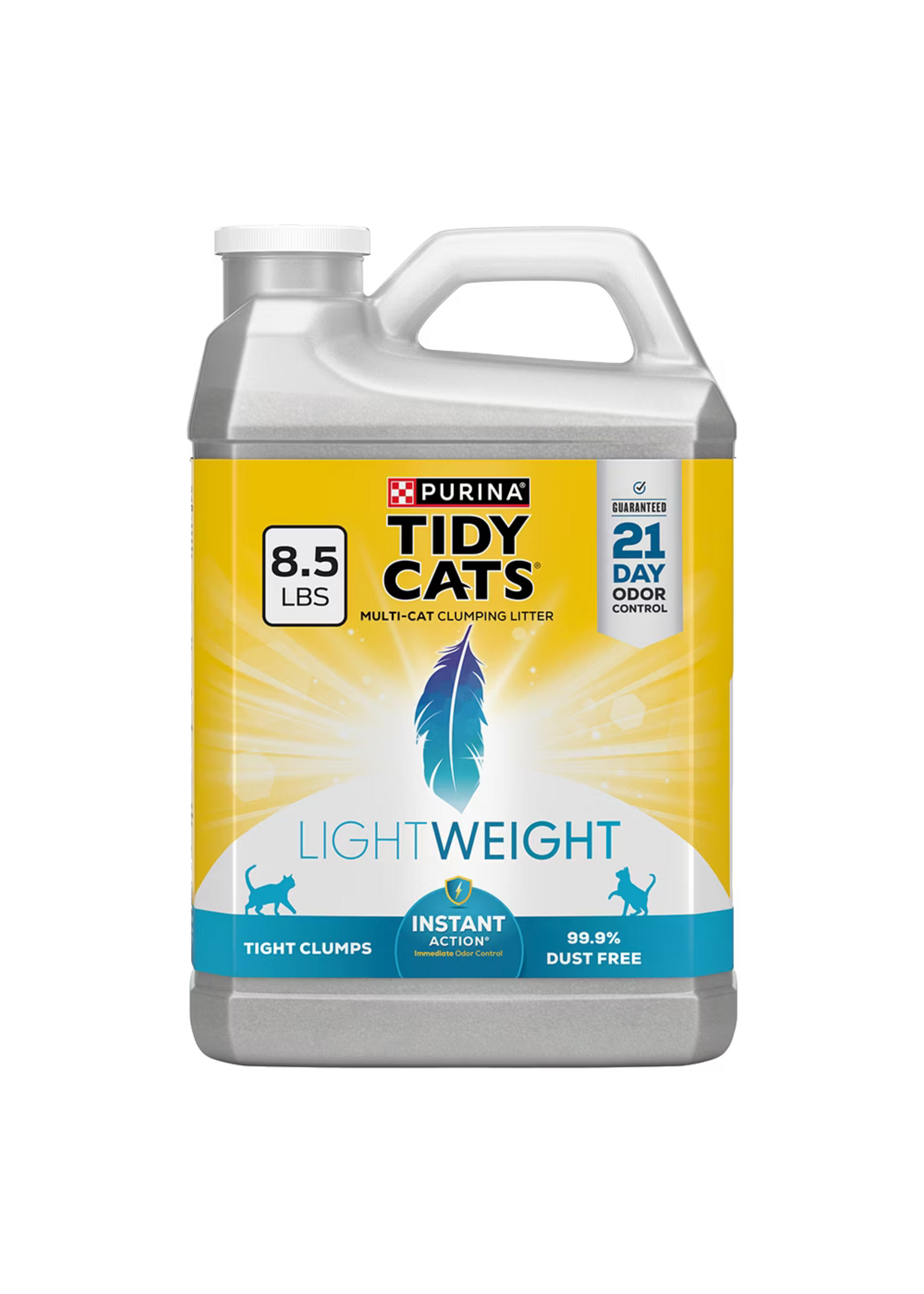 Tidy Cats Purina Tidy Cats Instant Action Lightweight Multi-Cat Clumping Cat Litter - 8.5 lb Jug