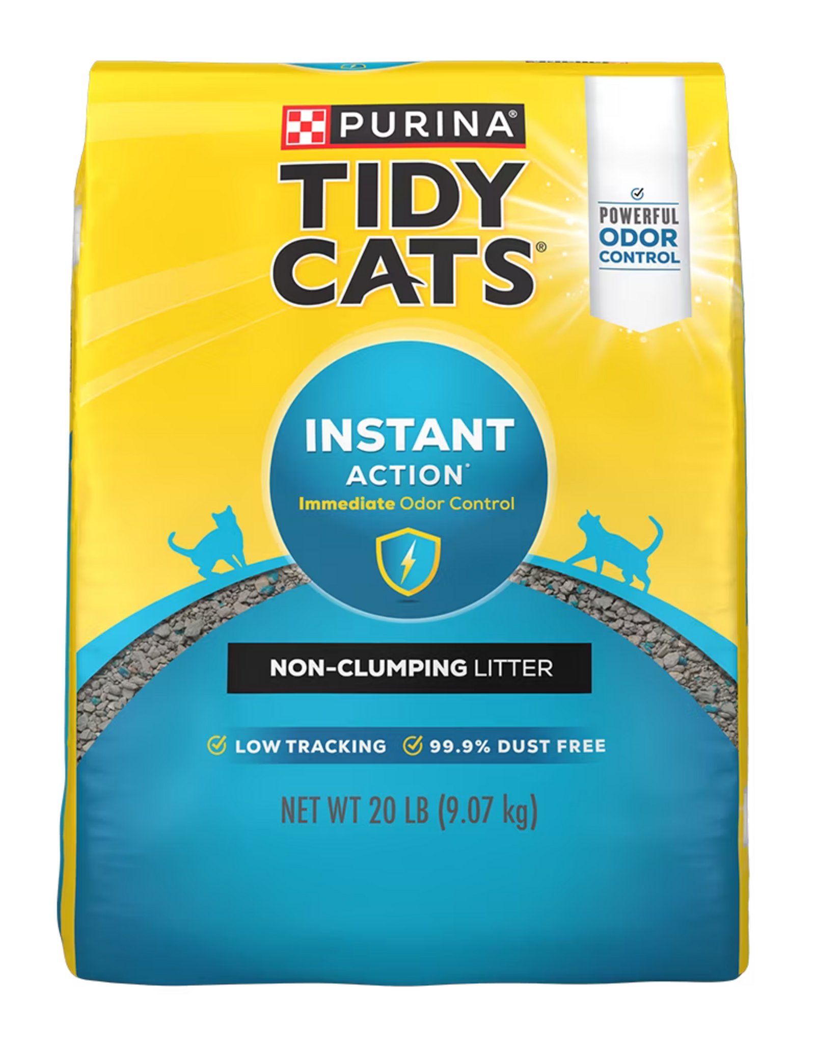 Tidy Cats Purina Tidy Cats Instant Action Non-Clumping Cat Litter - 20 lb Bag