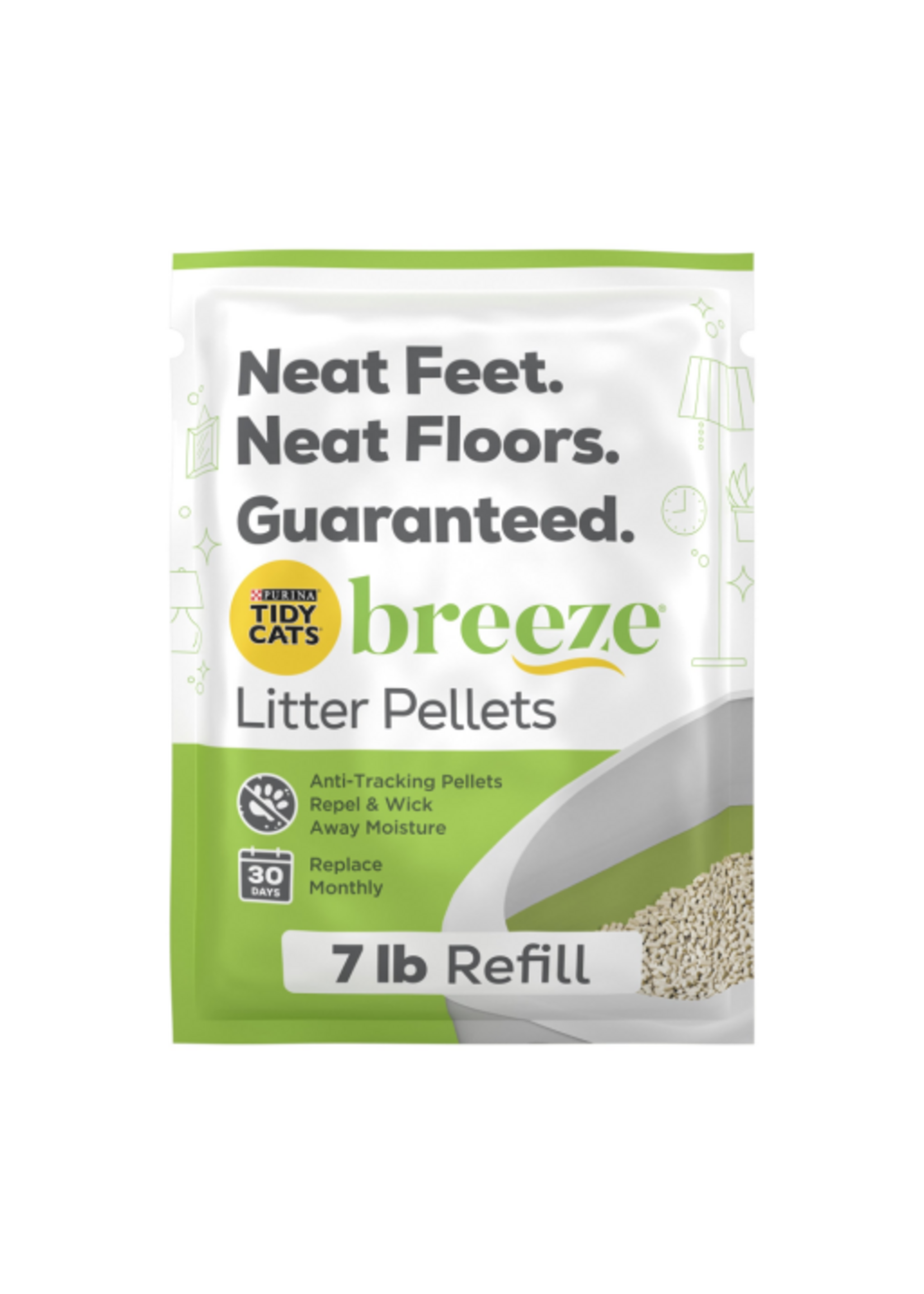 Tidy Cats Purina Tidy Cats Litter Pellets Breeze Refill Litter Pellets - 7 lb. Pouch