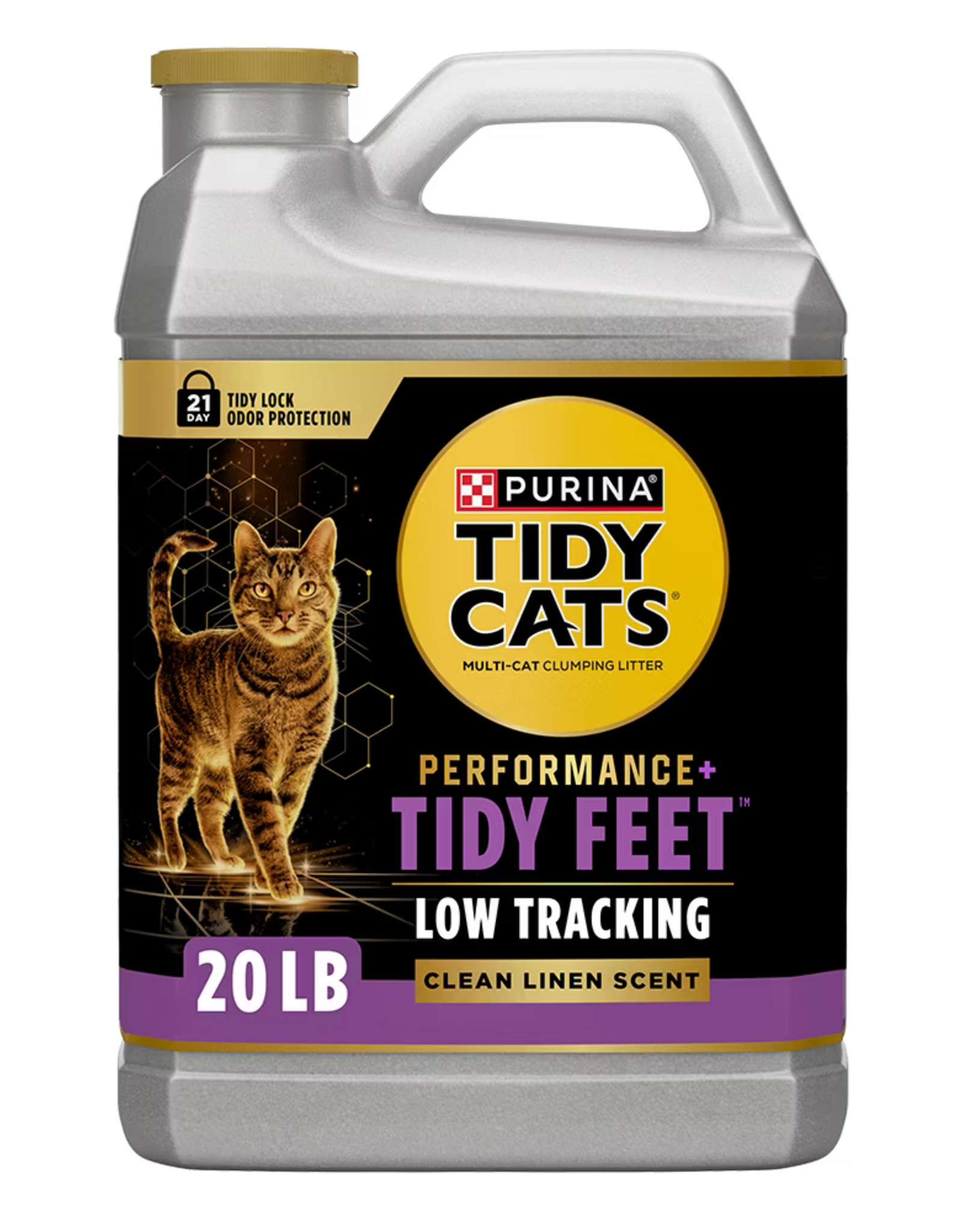 Tidy Cats Purina Tidy Cats Tidy Feet Low Tracking Multi-Cat Clumping Litter - 20 lb