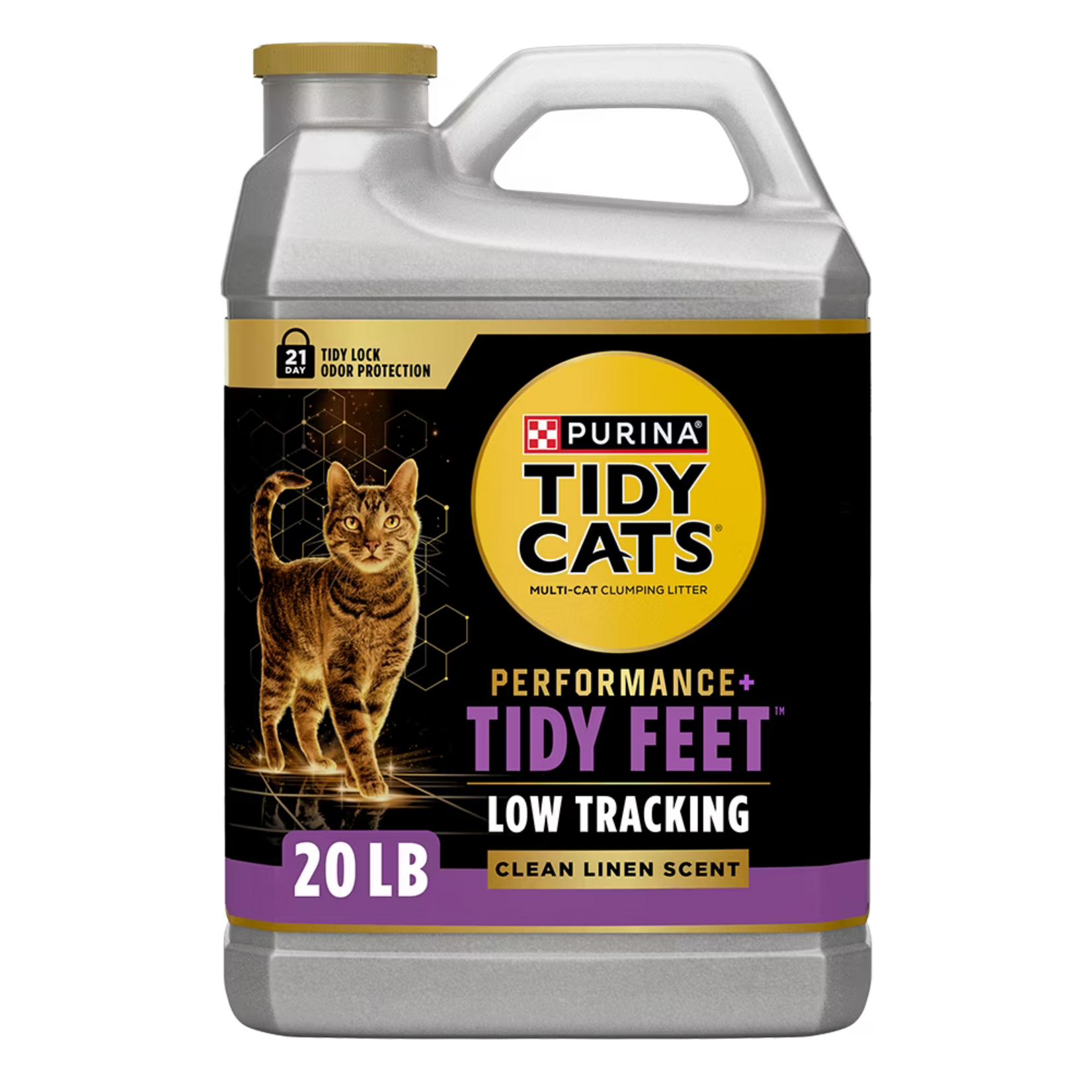 Tidy Cats Purina Tidy Cats Tidy Feet Low Tracking Multi-Cat Clumping Litter - 20 lb