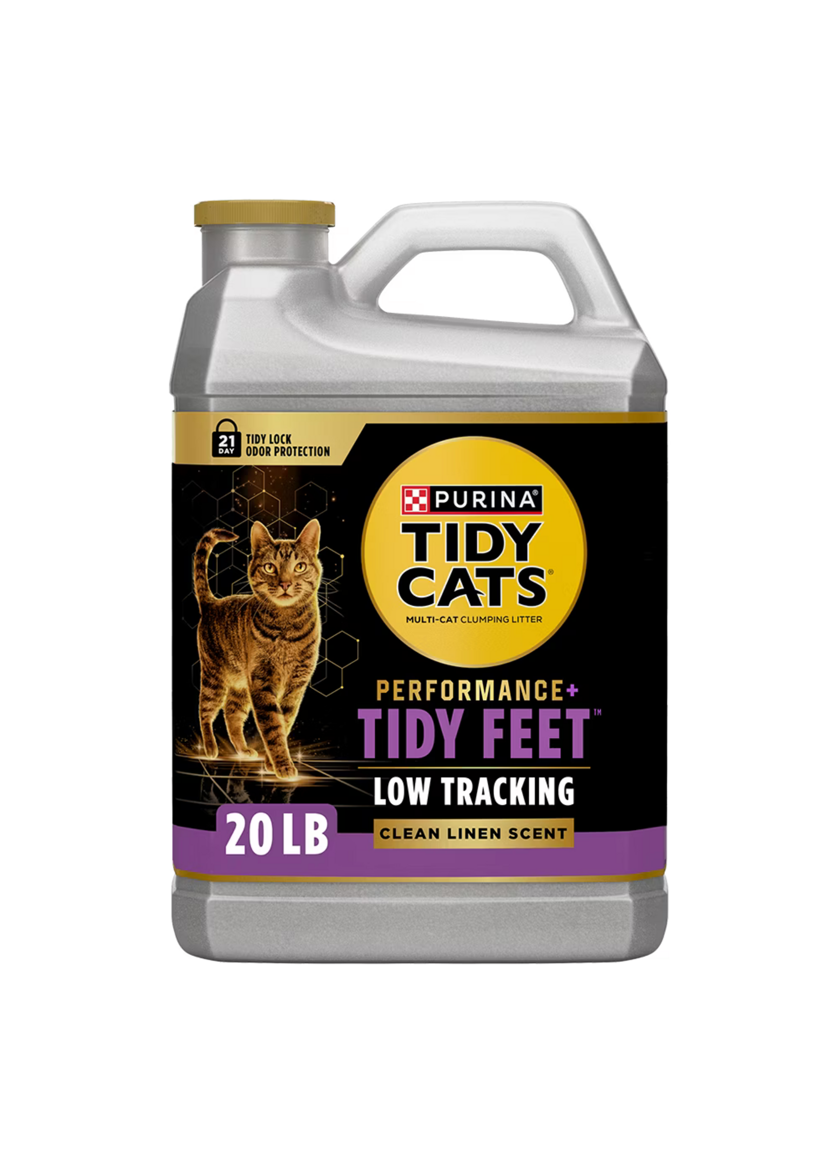 Tidy Cats Purina Tidy Cats Tidy Feet Low Tracking Multi-Cat Clumping Litter - 20 lb
