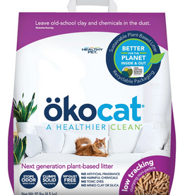 Okocat Low Tracking Mini-Pellets Clumping Wood Cat Litter - 10 lb