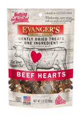 Evanger's Evanger's Gently Dried Beef Hearts Dog Treats - 3.5 oz