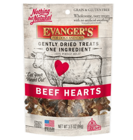 Evanger's Evanger's Gently Dried Beef Hearts Dog Treats - 3.5 oz