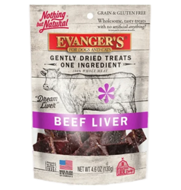 Evanger's Evanger's Gently Dried Beef Liver Dog Treats - 4.6 oz