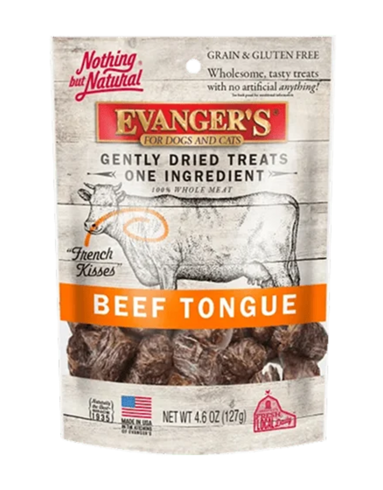 Evanger's Evanger's Gently Dried Beef Tongue Dog Treats - 4.6 oz