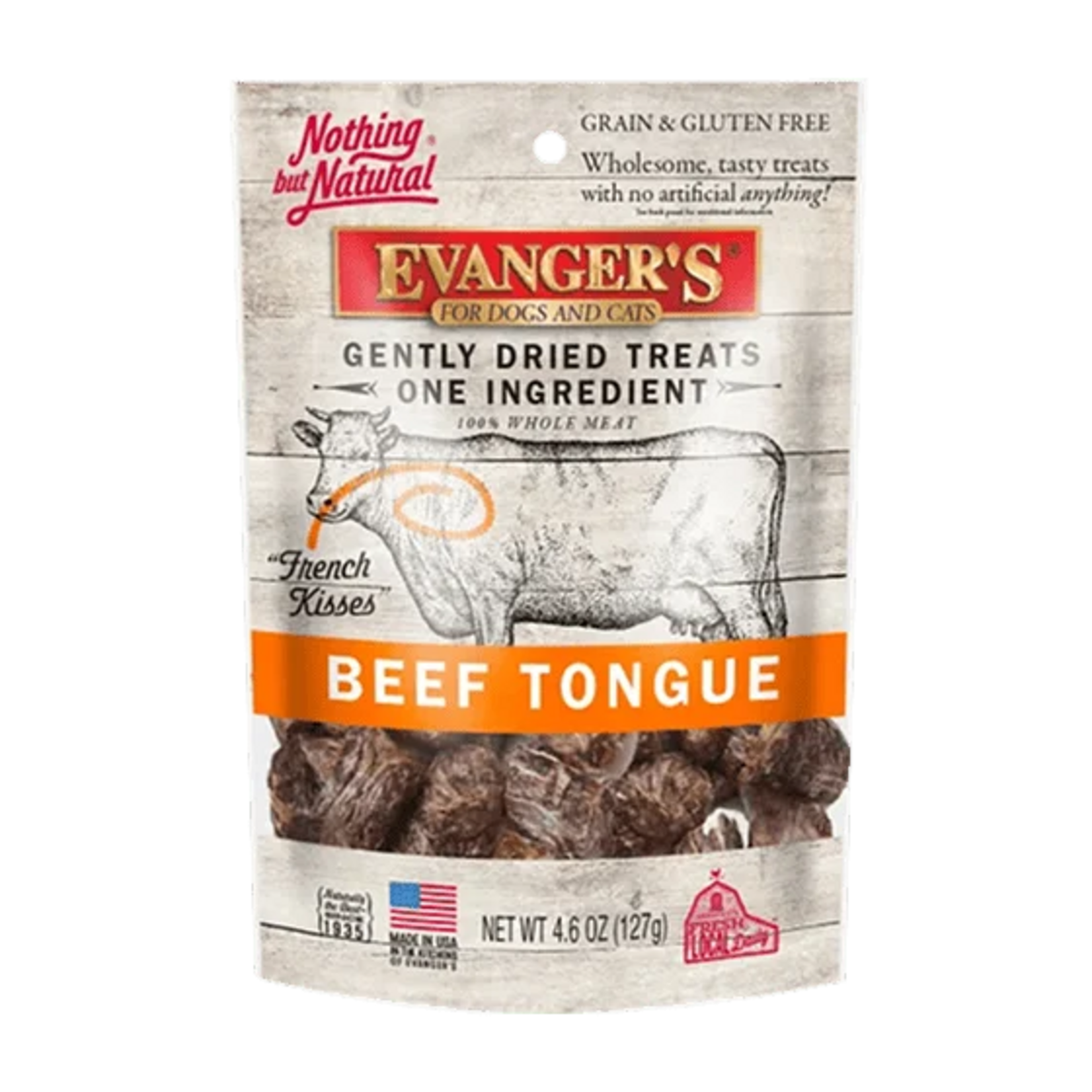 Evanger's Evanger's Gently Dried Beef Tongue Dog Treats - 4.6 oz