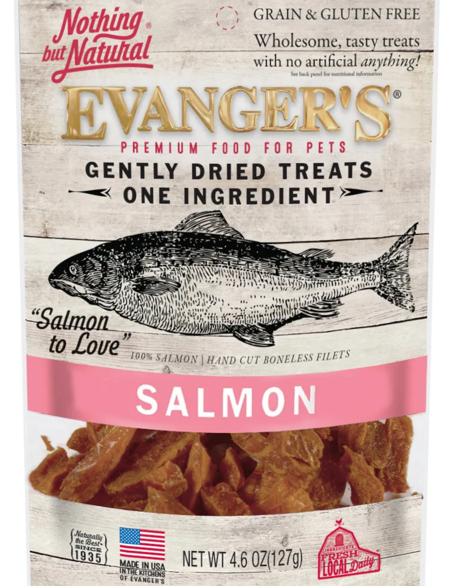 Evanger's Evanger's Gently Dried Salmon Dog Treats - 4.6 oz