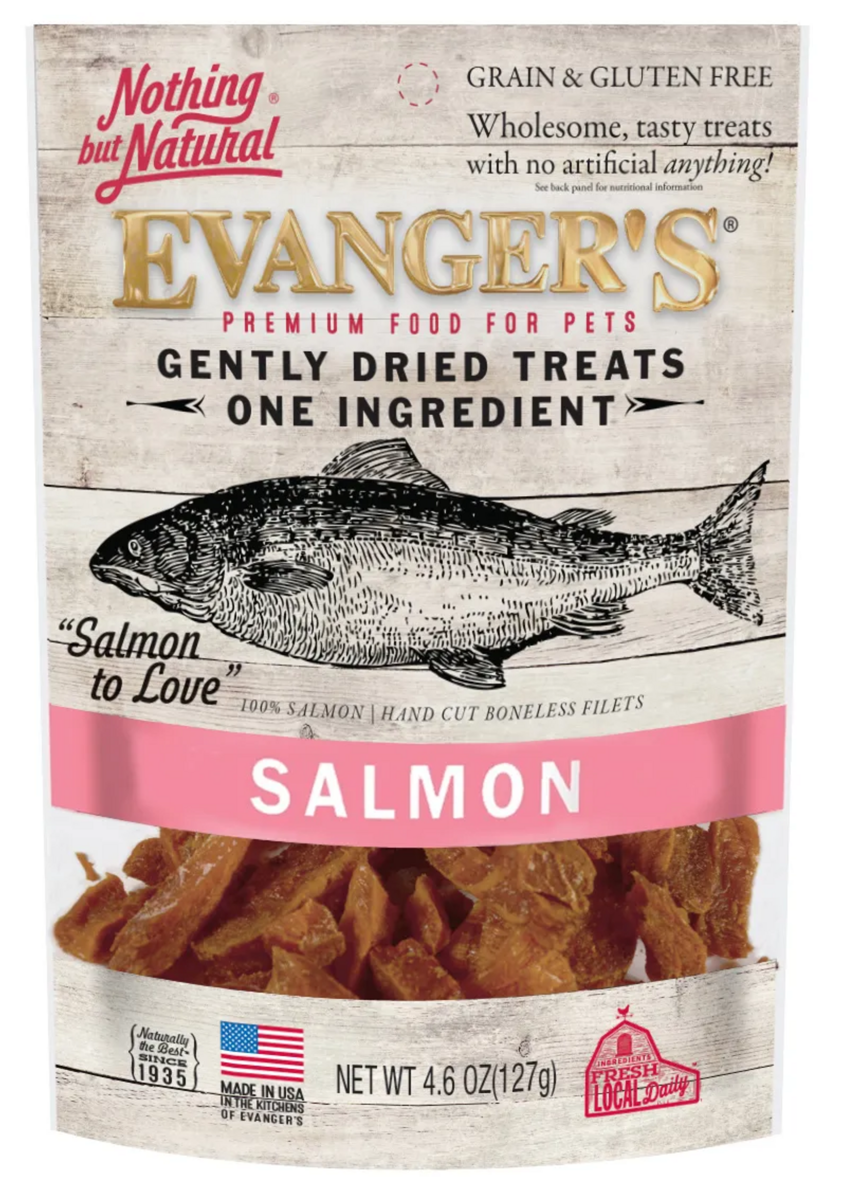 Evanger's Evanger's Gently Dried Salmon Dog Treats - 4.6 oz